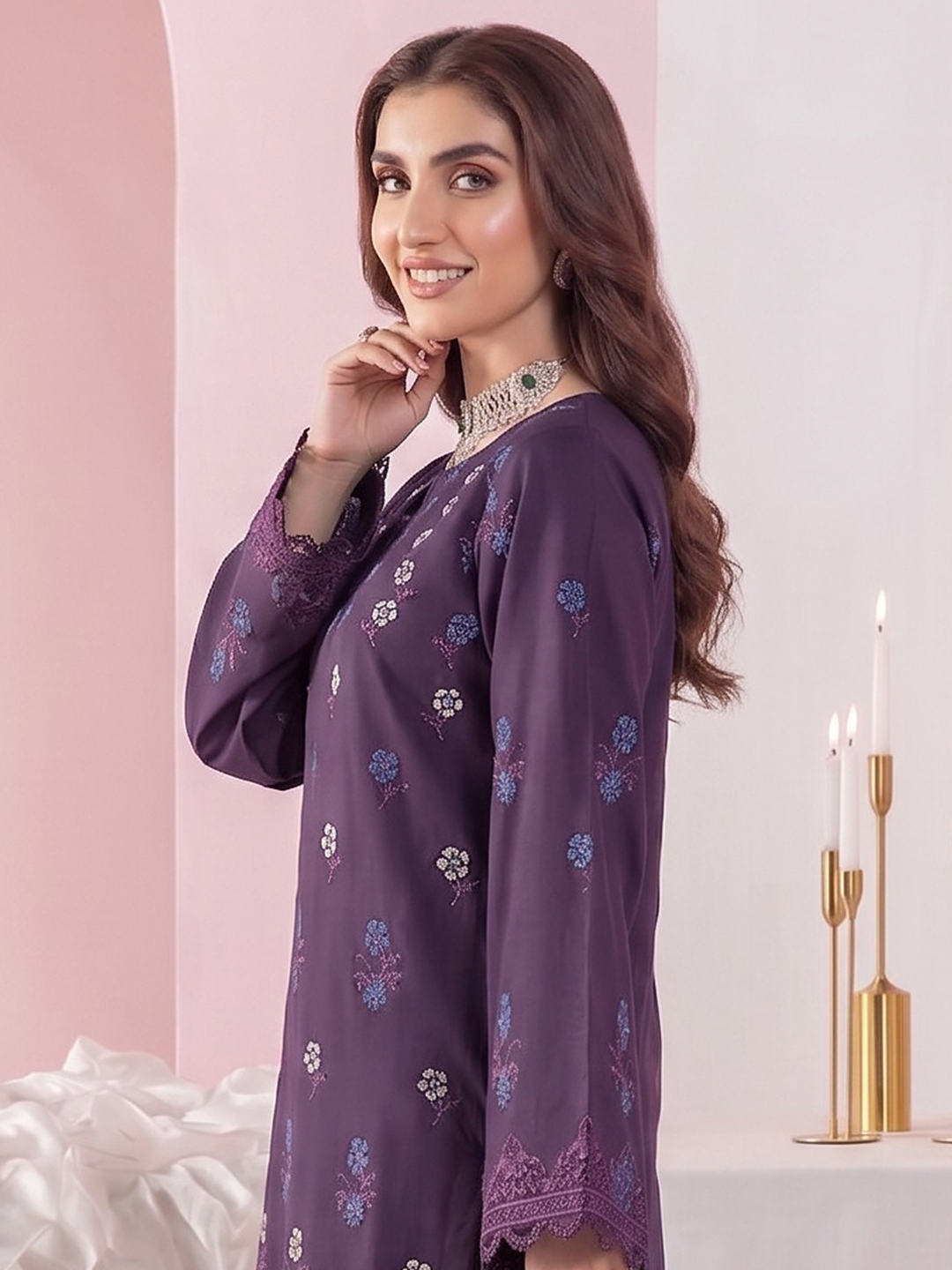 Rangeli - Premium Embroidered Lawn - 3PC Suit - D-06