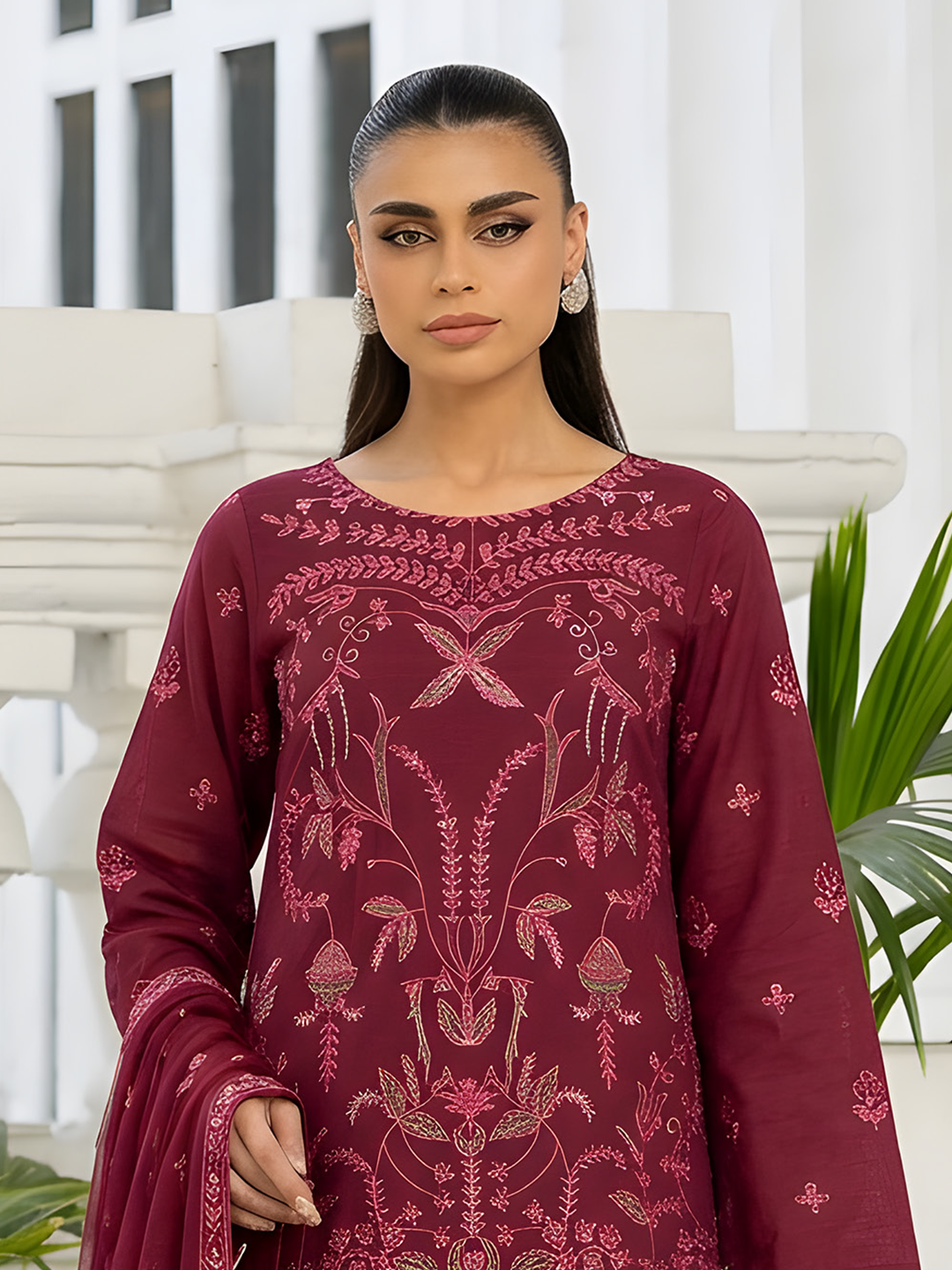 Shahpara - Doria Embroidered Lawn - 3PC Suit - D-03