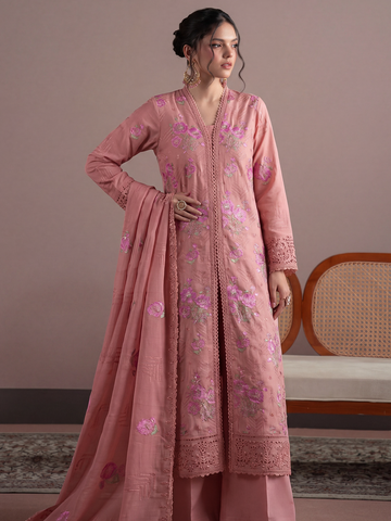 Bareeza's Style - Premium Embroidered Lawn - 3PC Suit - D-05