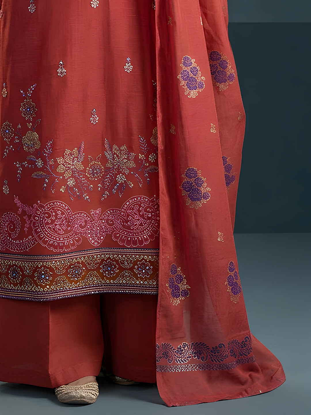 Komal Doria Embroidered Lawn Collection – Full 5-Piece Premium Box