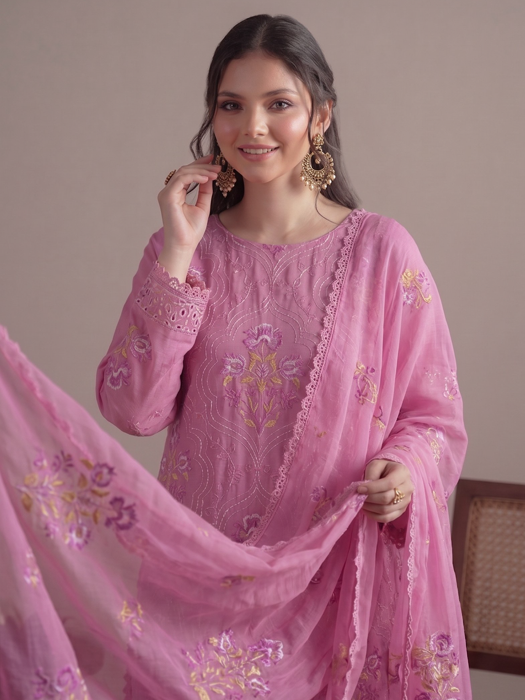 Bareeza's Style - Premium Embroidered Lawn - 3PC Suit - D-06